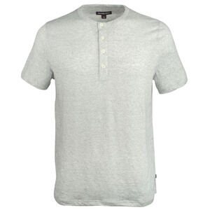 NWT Michael Kors Men's Henley Short Sleeve Shirt-HG-XL $89.5